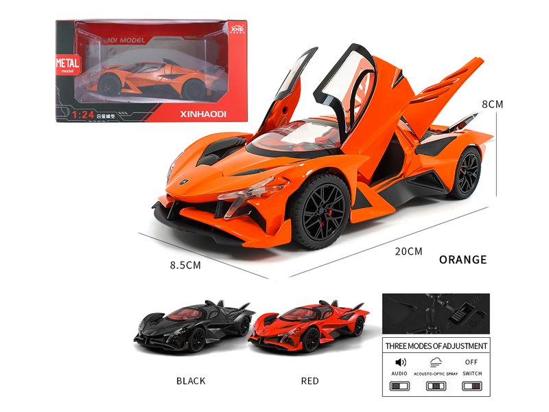 1:24 Pull Back Apollo EVO With Sound And Light