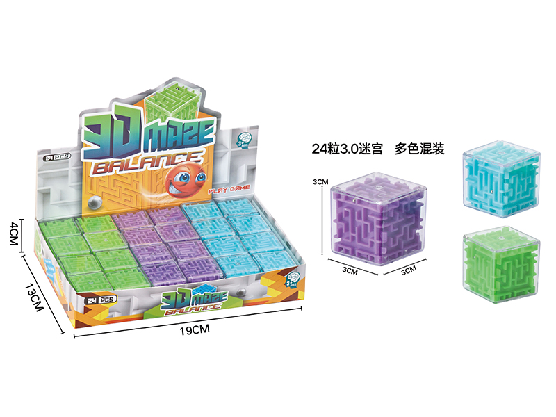 3D Maze 24pcs