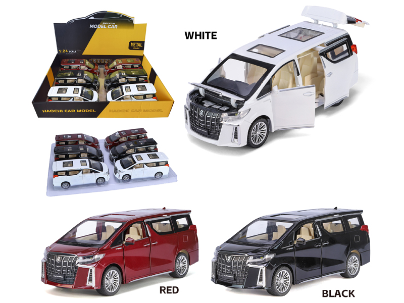 1:24 Alloy Pull Back Elfa With Sound And Light(6PCS)