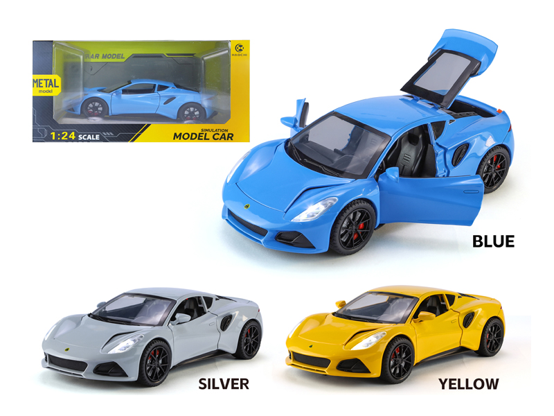 1:24 Alloy Pull Back Lotus EMIRA With Sound And Light