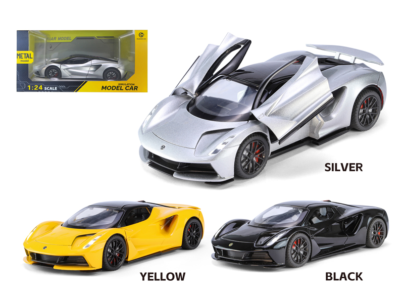 1:24 Alloy Pull Back Lotus Evija With Sound And Light