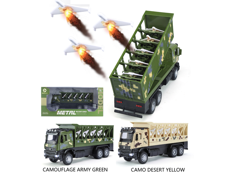 Alloy Pull Back Drone Launch Vehicle With Sound And Light