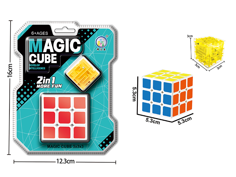 Magic Cube + Maze