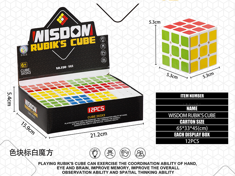 Magic Cube 12pcs