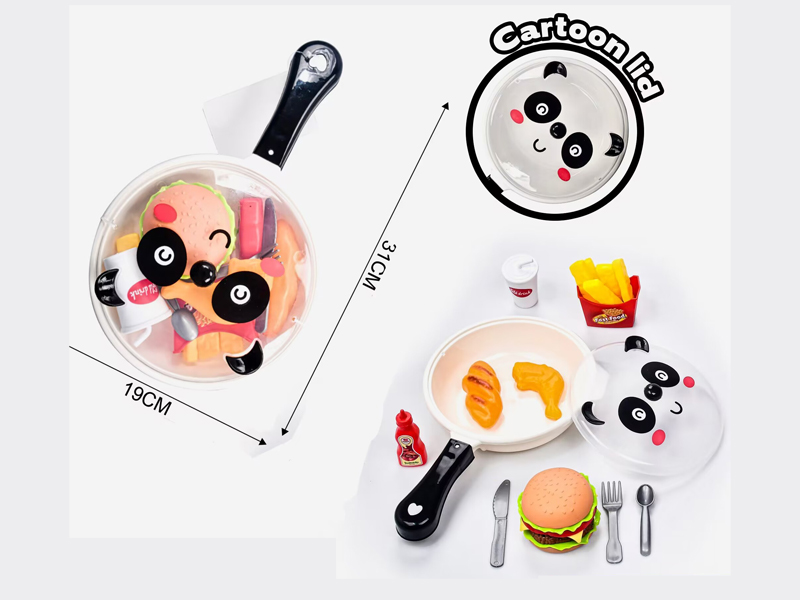 French Fries, Hamburgers, Food Pan