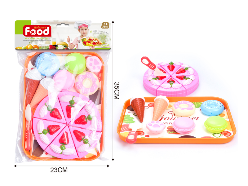Cutting Dessert Cake Food Plate