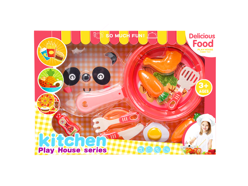 Cutting Kitchen Pan Food And Vegetables