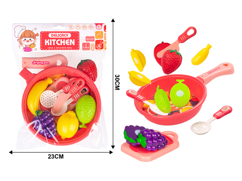Cutting Fruit Pan Kitchen