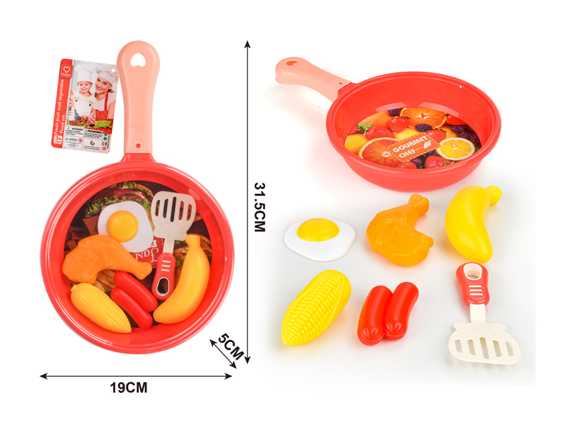 Flat Bottomed Pot Tableware Kitchen Set