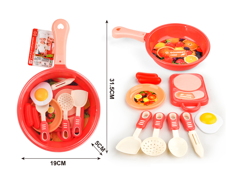 Flat Bottomed Pot Kitchen Set