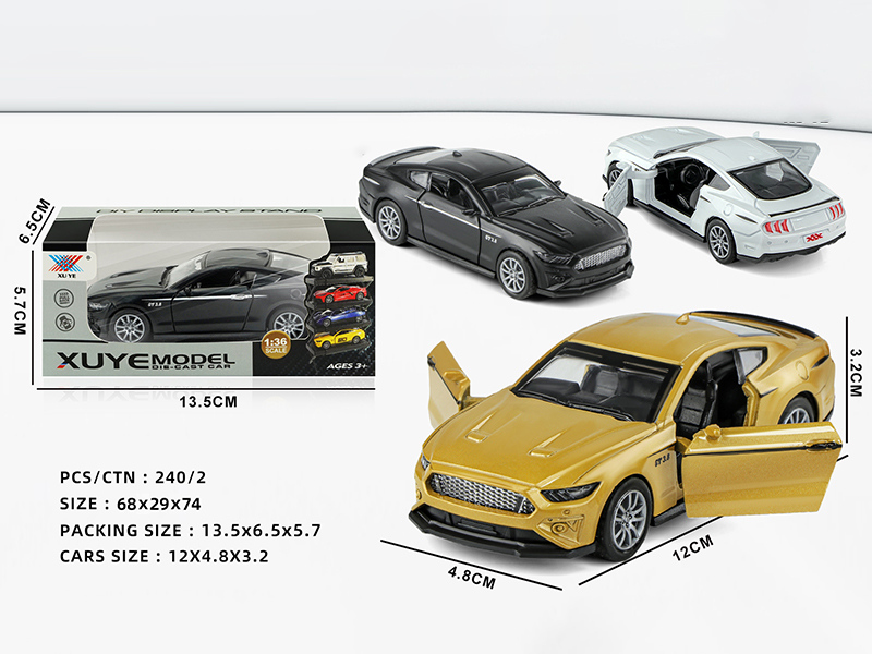 1:32 Pull Back Open The Door Alloy Car Model(1pcs)