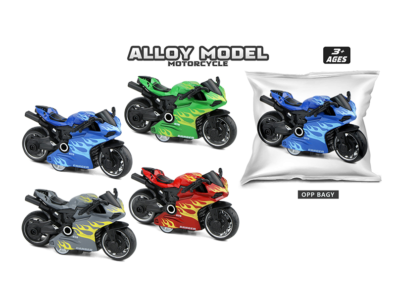 1:36 Pull Back Alloy Ducati Motorcycle(1pcs)