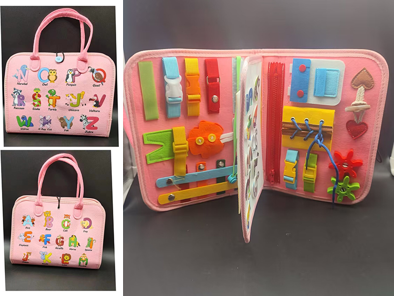 Early Education Busy Board Cloth Book