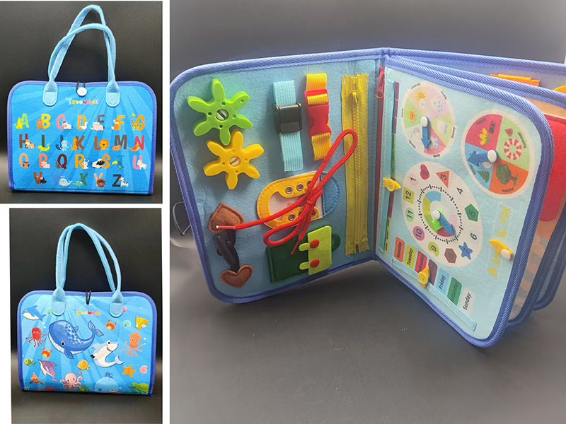 Early Education Busy Board Cloth Book