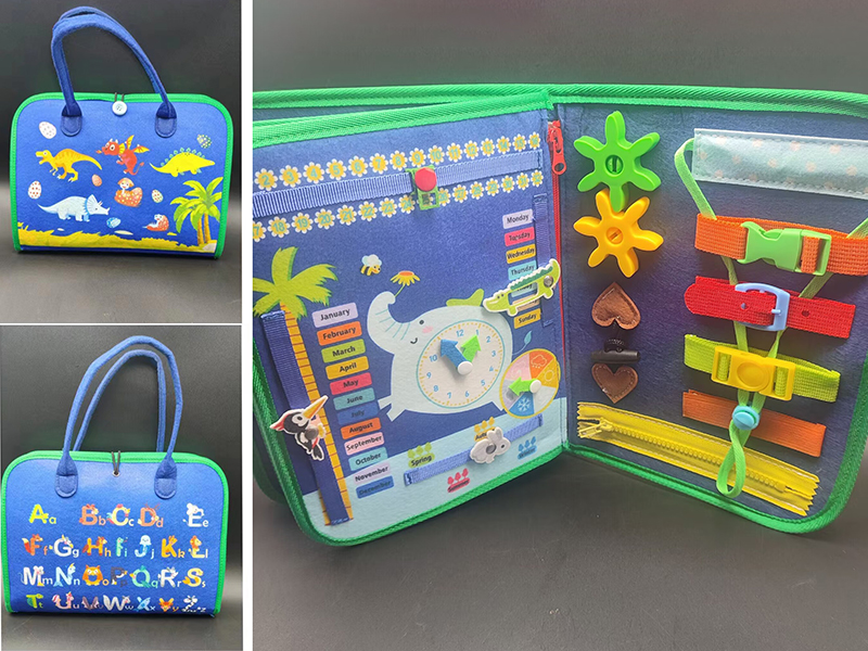 Early Education Busy Board Cloth Book