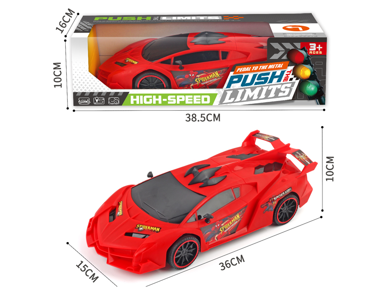 Friction Spider Man Sports Car