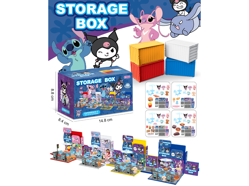 DIY Kuromi Scene Container