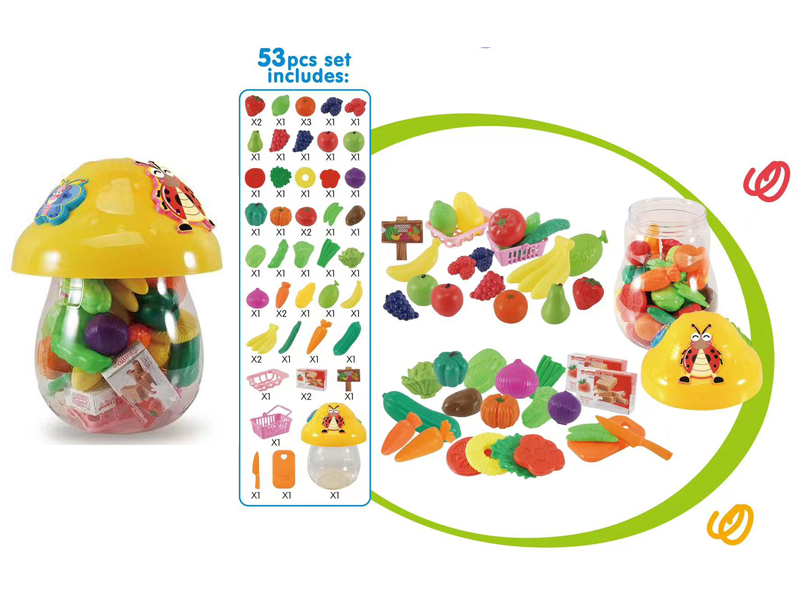53PCS Fruit And Vegetable Set