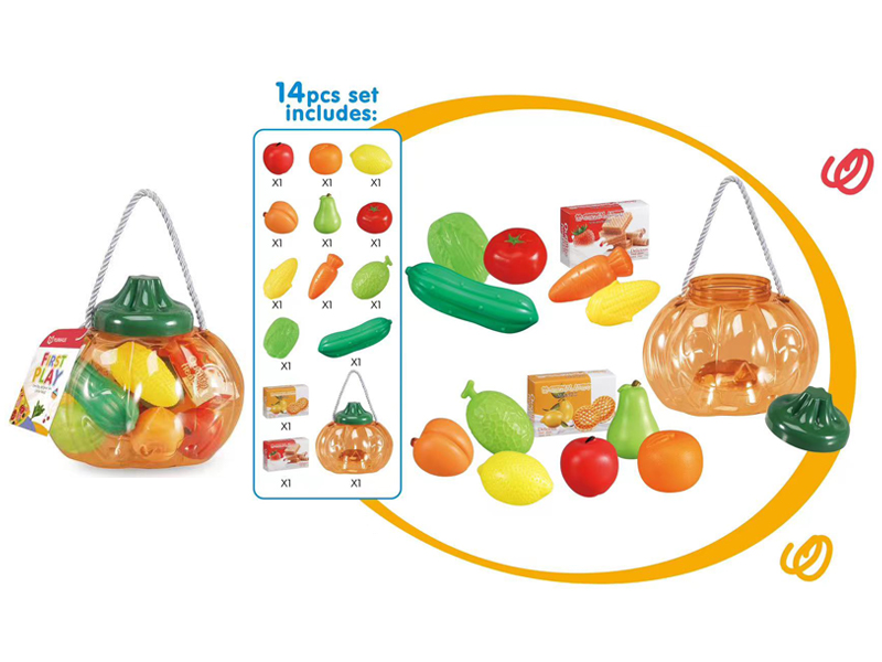 14PCS Fruit And Vegetable Set