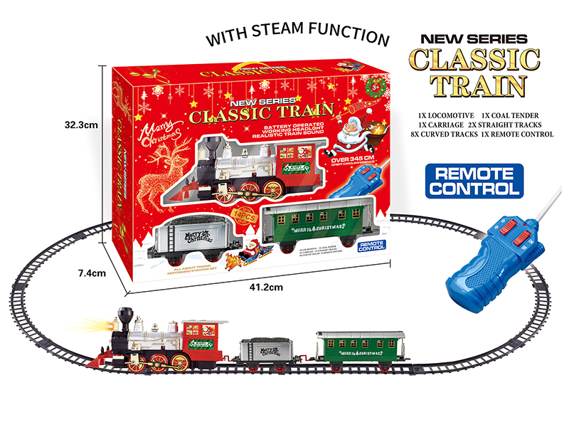 R/C Steam Rail Train(Light & Music)