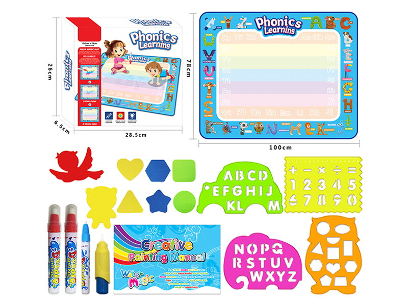 Water Canvas - Letters