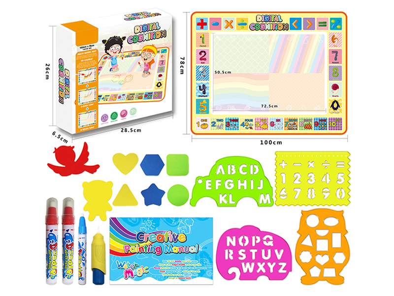 Water Canvas - Numbers