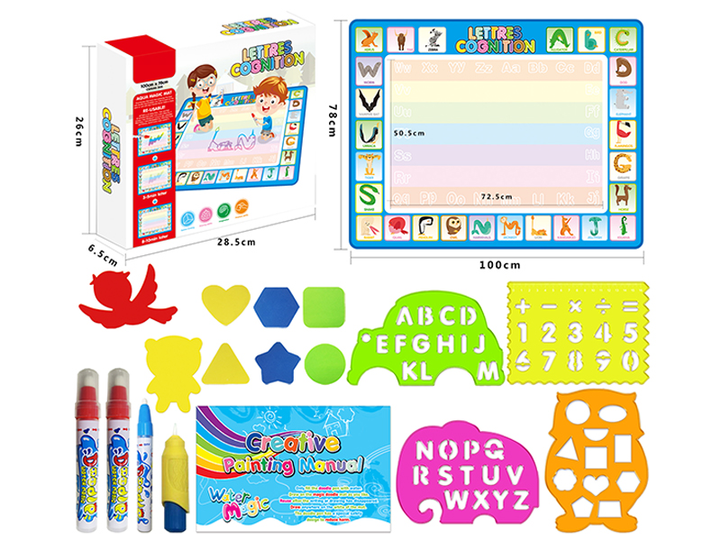 Water Canvas - Letters