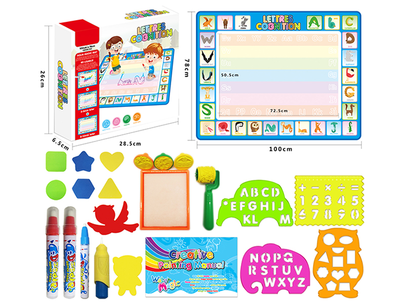 Water Canvas - Letters