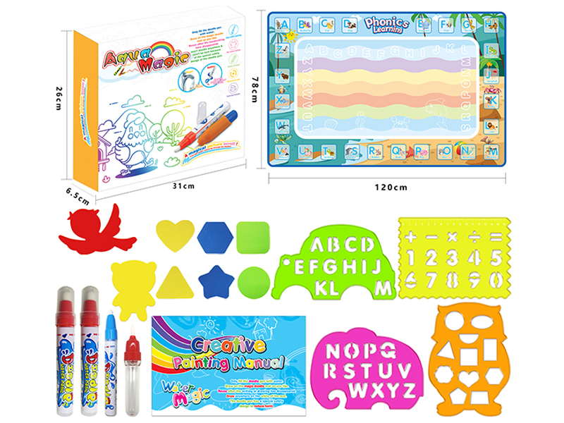 Water Canvas - Letters