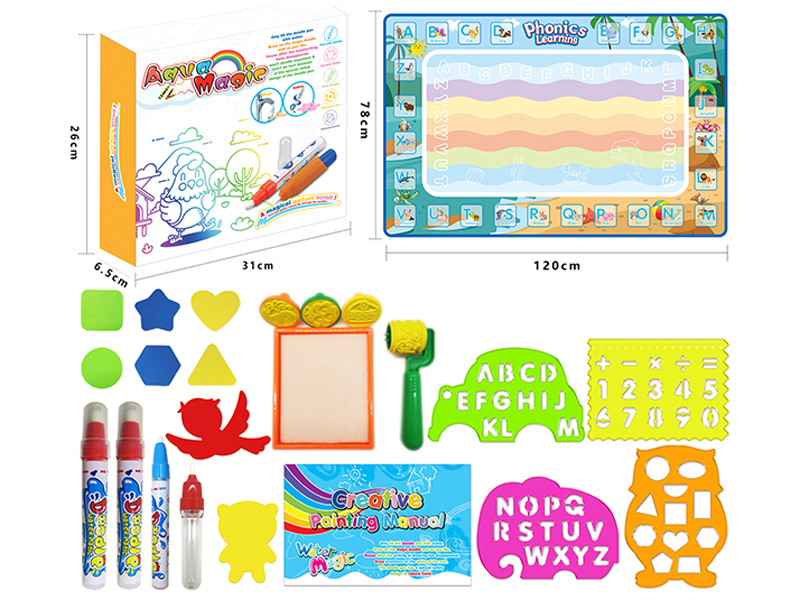 Water Canvas - Letters