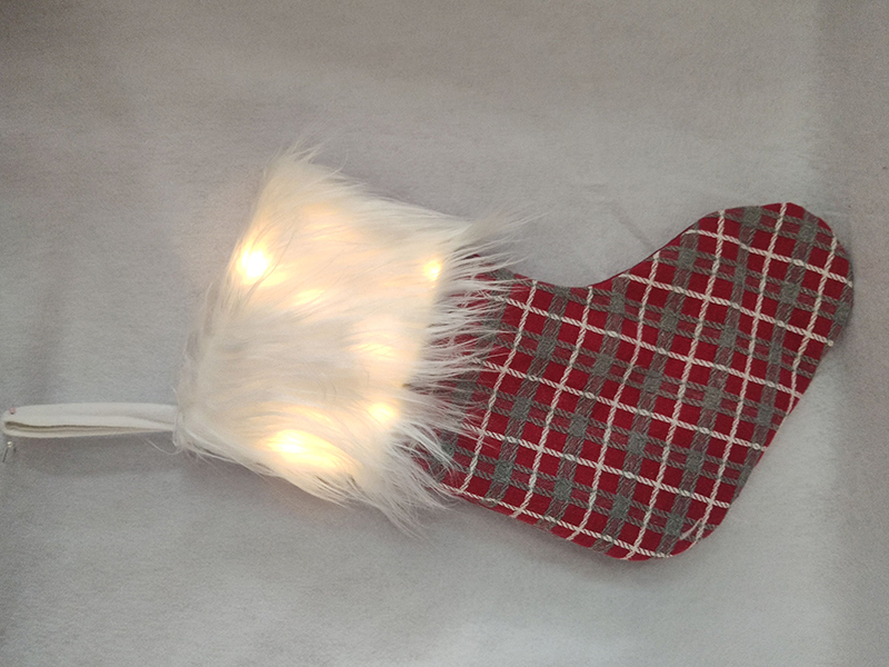 Christmas Sock With Light And Music