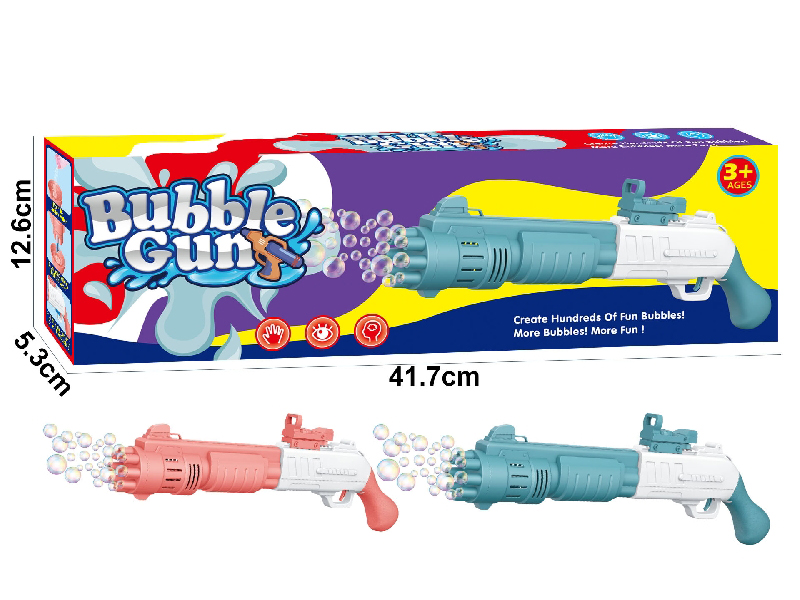 Multihole Electric Bubble Gun(Battery Version)