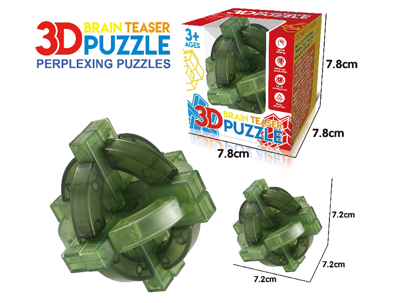 3D Puzzle Kongming Lock
