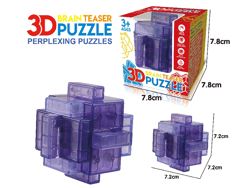 3D Puzzle Kongming Lock