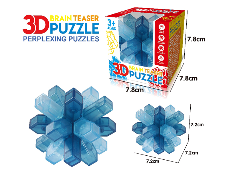 3D Puzzle Kongming Lock