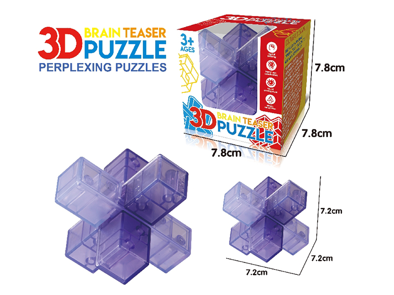 3D Puzzle Kongming Lock