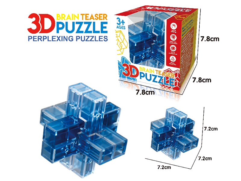 3D Puzzle Kongming Lock