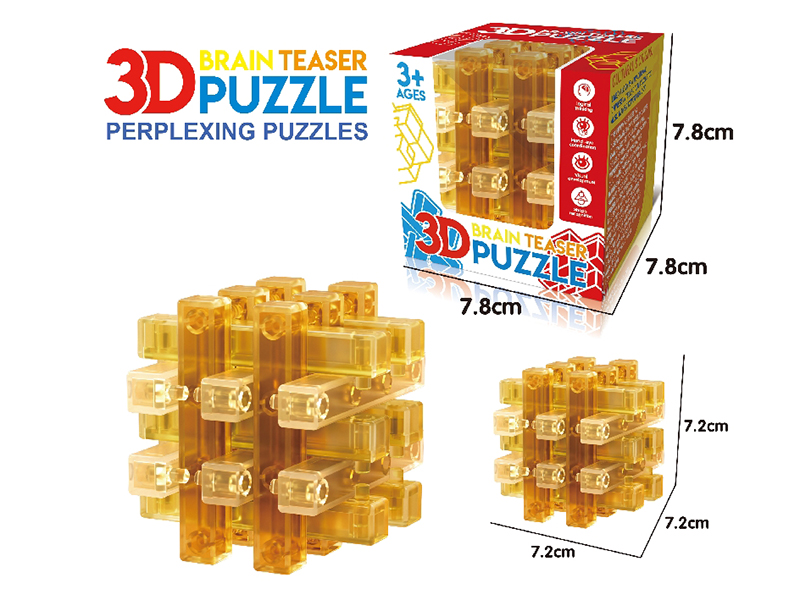 3D Puzzle Kongming Lock