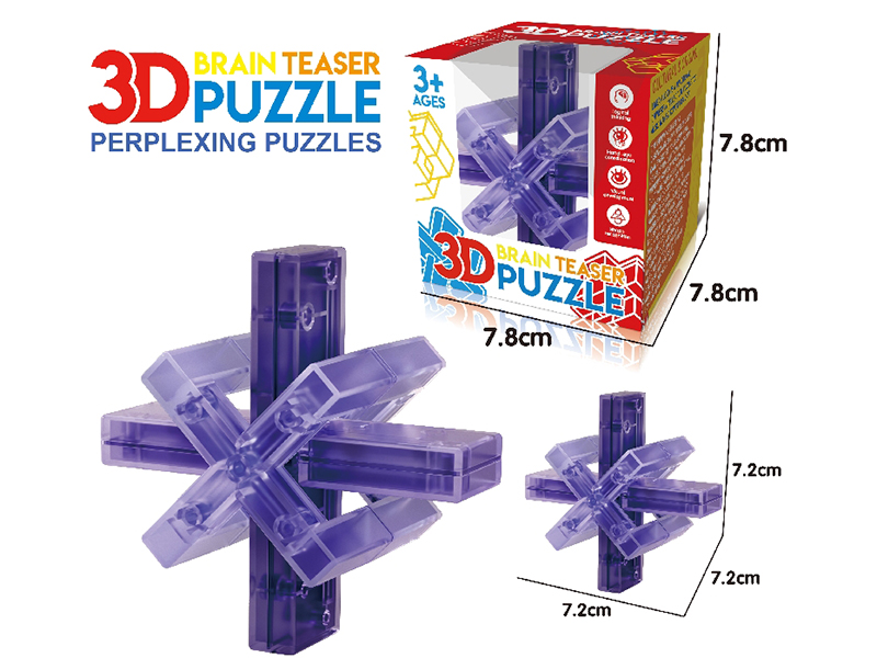 3D Puzzle Kongming Lock