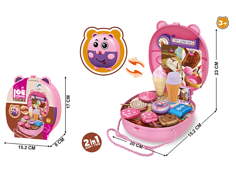 Ice Cream Theme Backpack