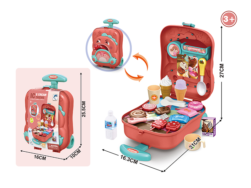 Ice Cream Theme Luggage Case