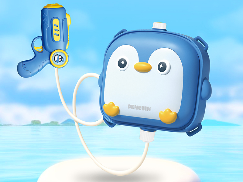 Penguin Backpack Electric Water Gun