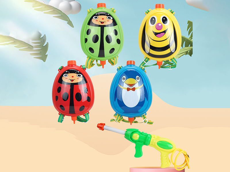 Bee/Ladybug/Penguin Backpack Water Gun