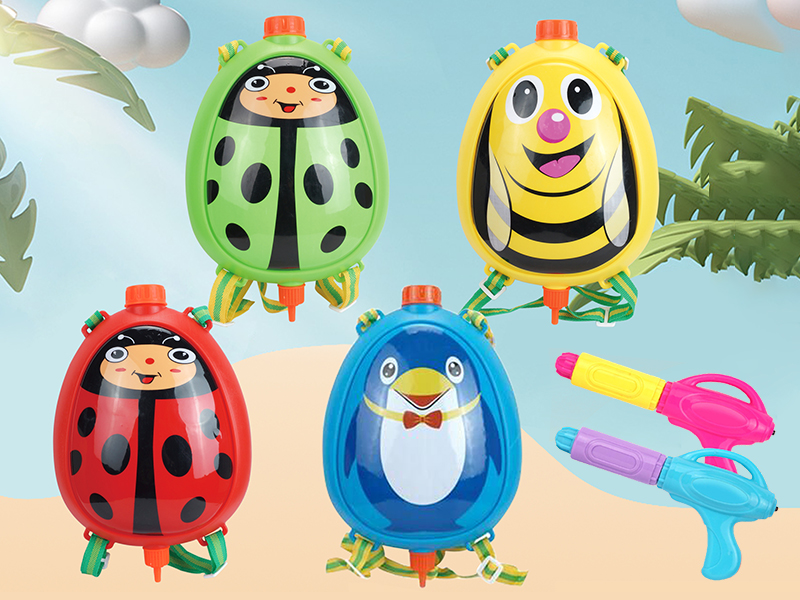 Bee/Ladybug/Penguin Backpack Water Gun