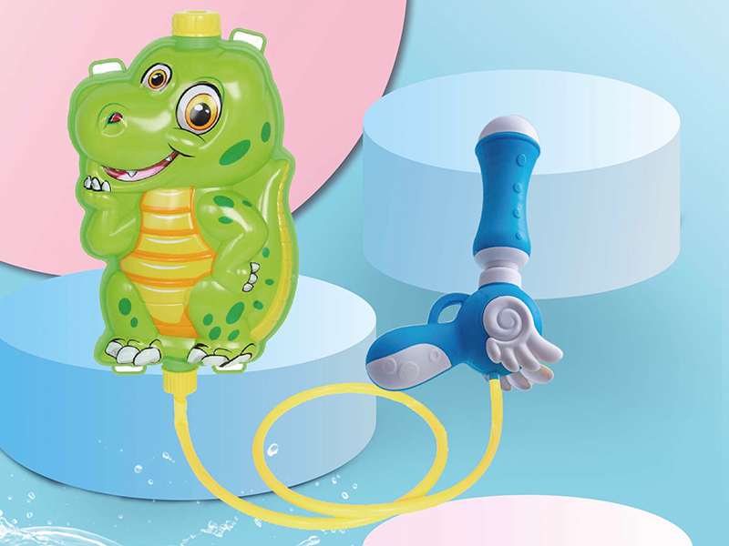 Cartoon Dinosaur Backpack Water Gun