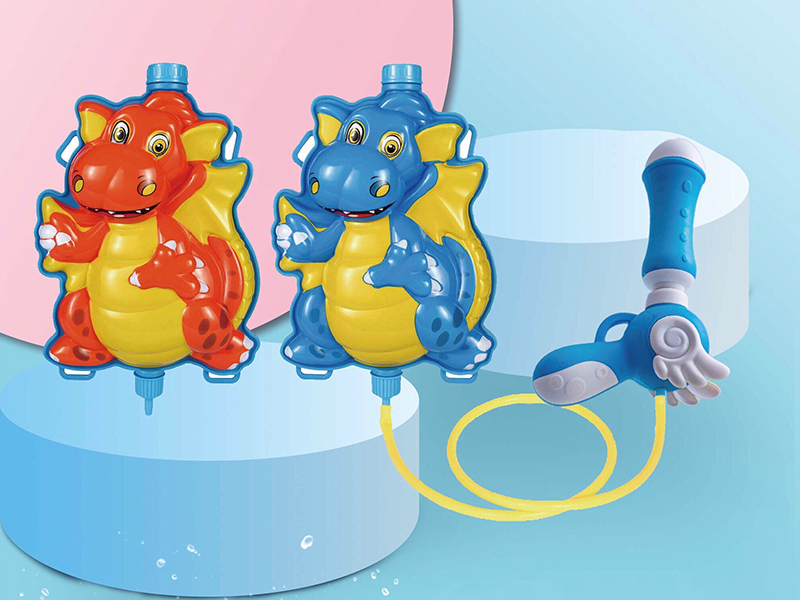 Cartoon Dinosaur Backpack Water Gun