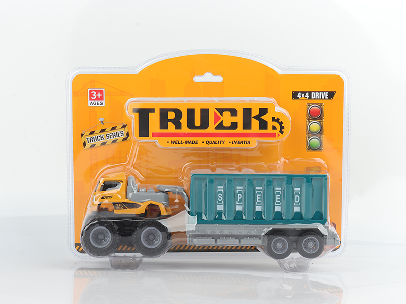 4WD Friction Container Car