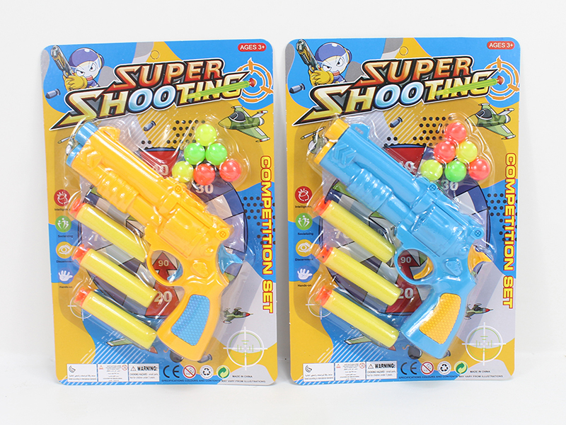 Ping-Pong Ball & EVA Soft Bullet Gun