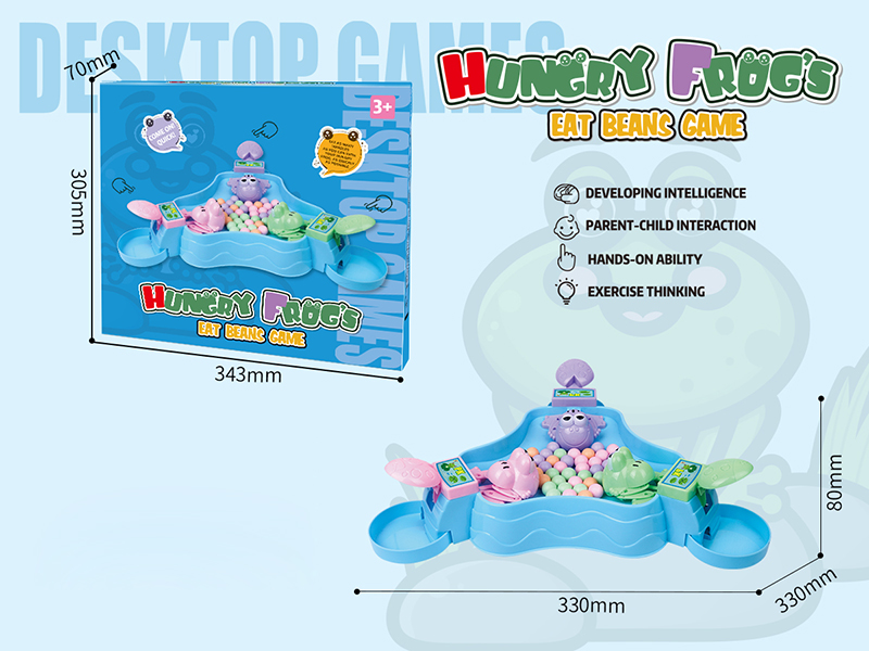 Hungry Frog Eat Beans Game(3 Players)