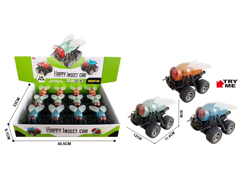 Friction 4Wd Fly Car With Light